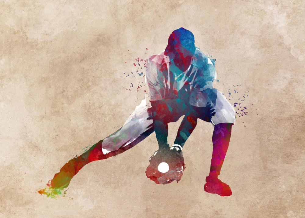 Jaszke, Justyna: Arte deportivo de béisbol 3