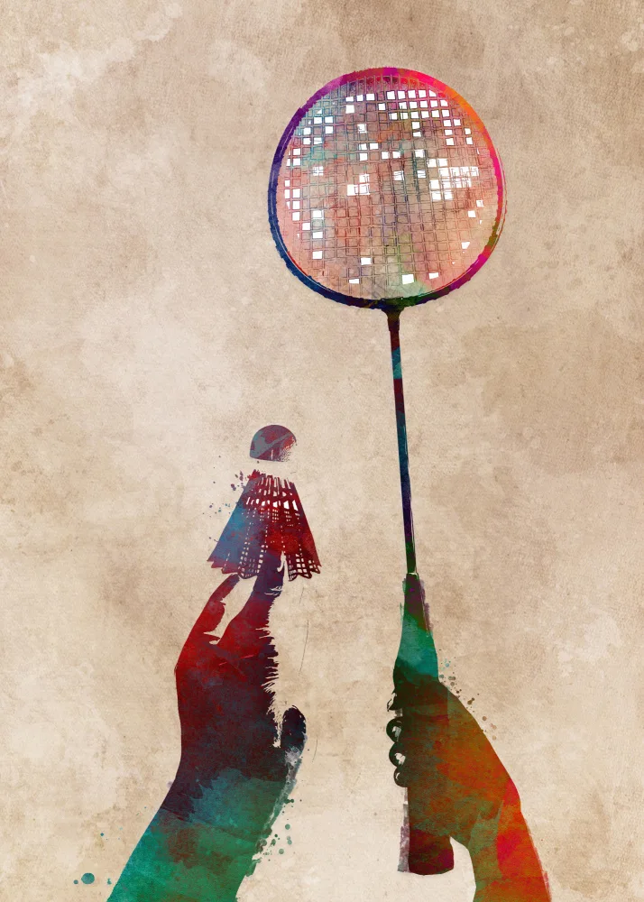Jaszke, Justyna: Arte deportivo de bádminton 1