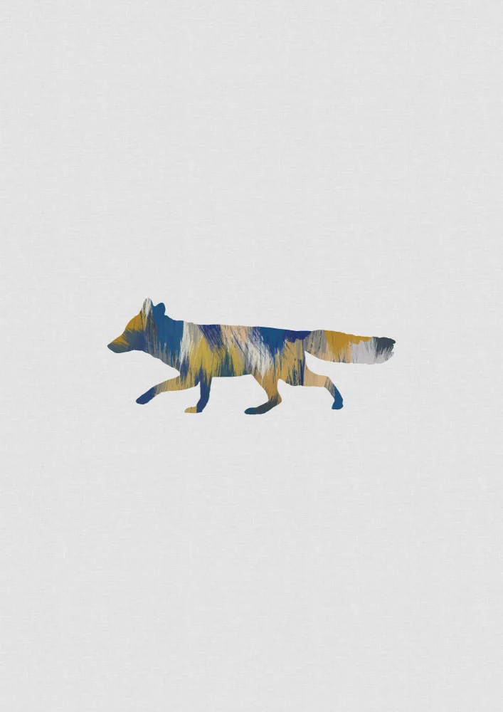 Studio, Orara: Renard bleu et jaune