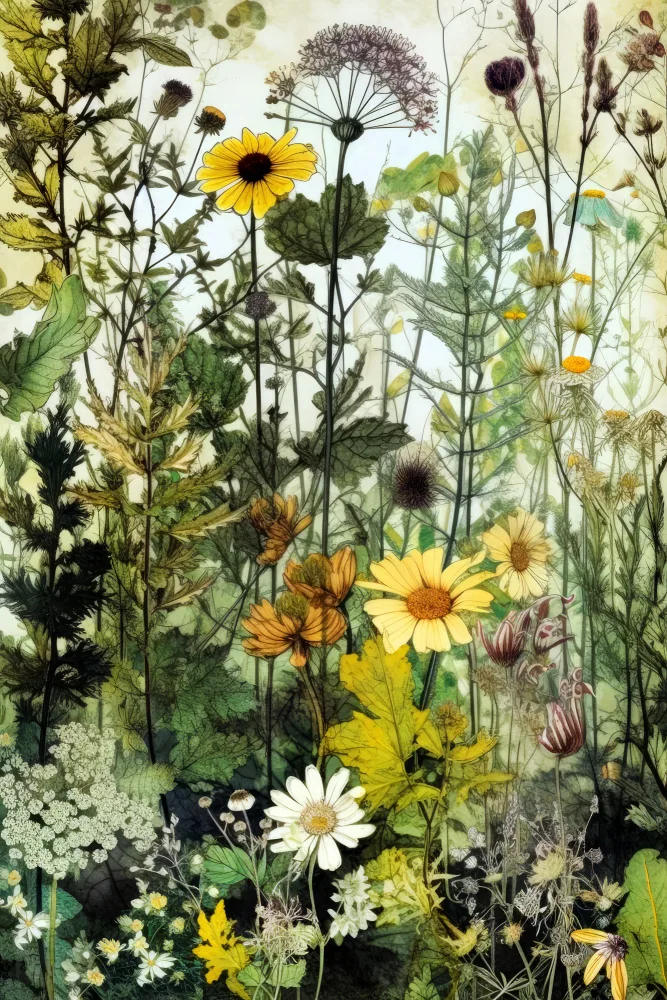 Jaszke, Justyna: Meadow flowers 10