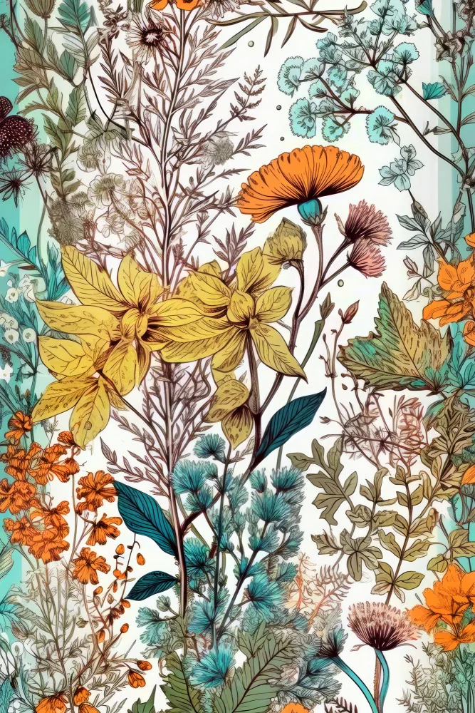 Jaszke, Justyna: Flores del prado 7