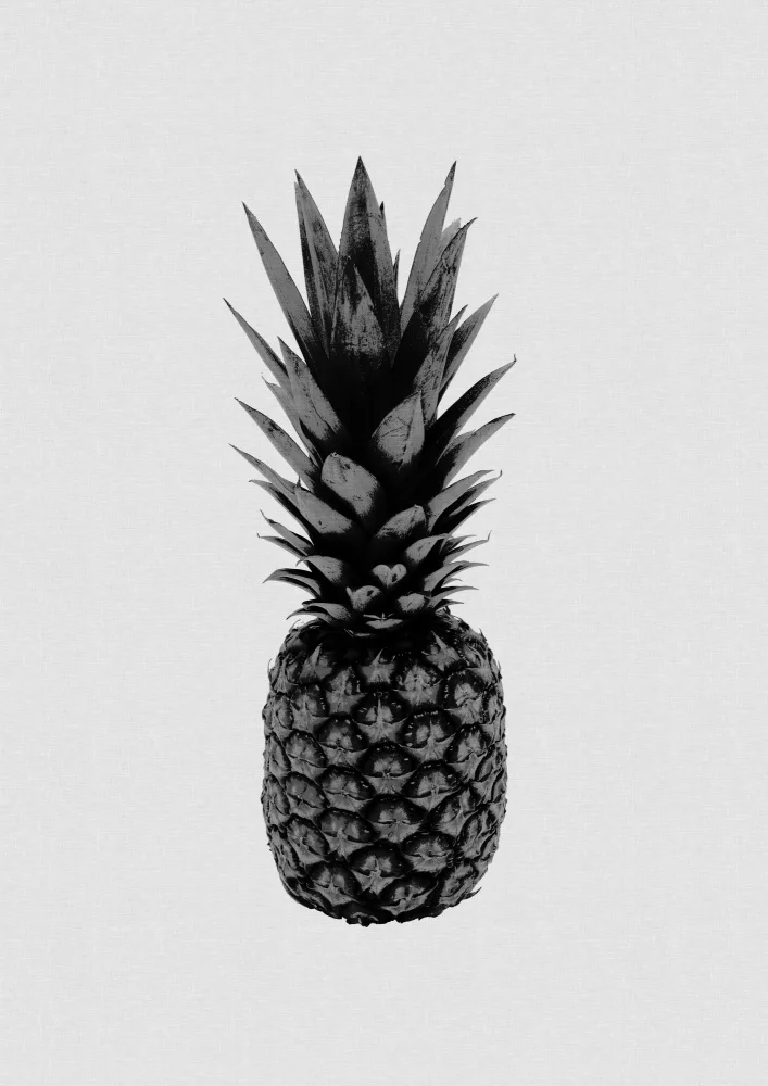 Studio, Orara: Ananas in bianco e nero