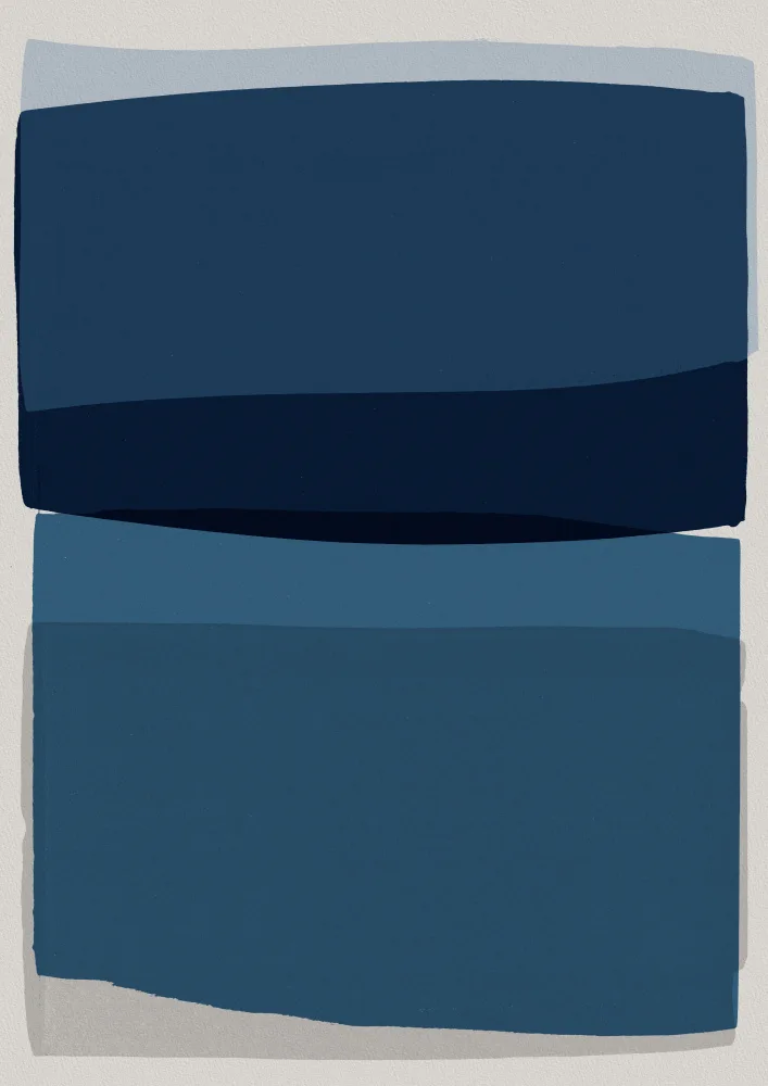 Studio, Orara: Bleu moderne