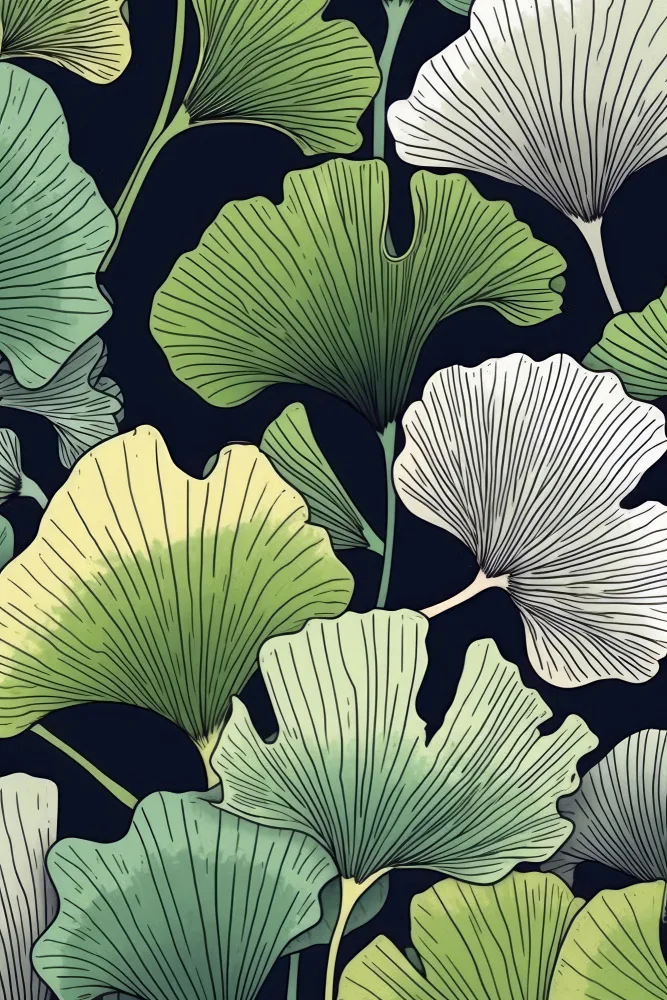Jaszke, Justyna: Ginko Biloba leaves 13