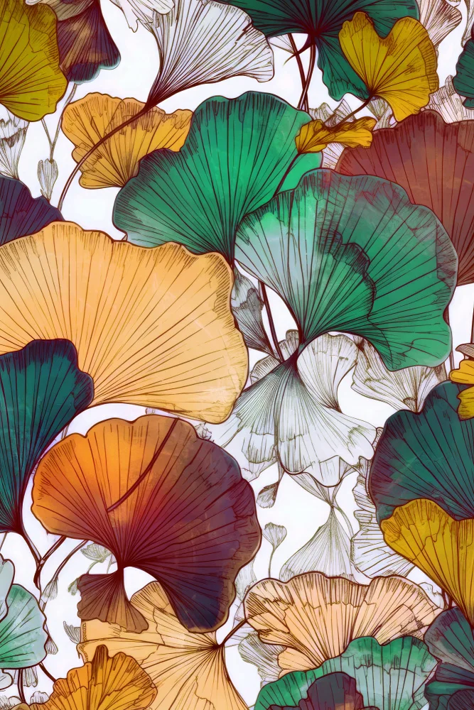 Jaszke, Justyna: Ginko Biloba leaves 12