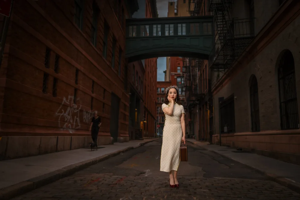 Wang, Jeff: mujer cheongsam