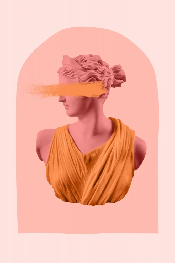 Art, Digital Grace: Artemispinkorange2 Ratio
