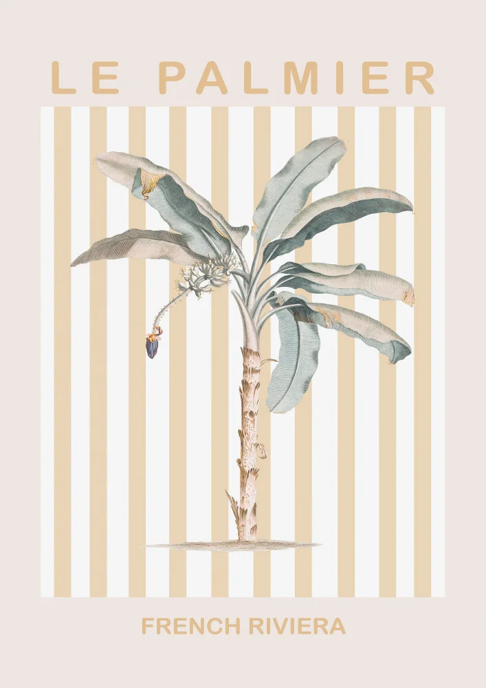 Art, Digital Grace: Riviera Plam Tree