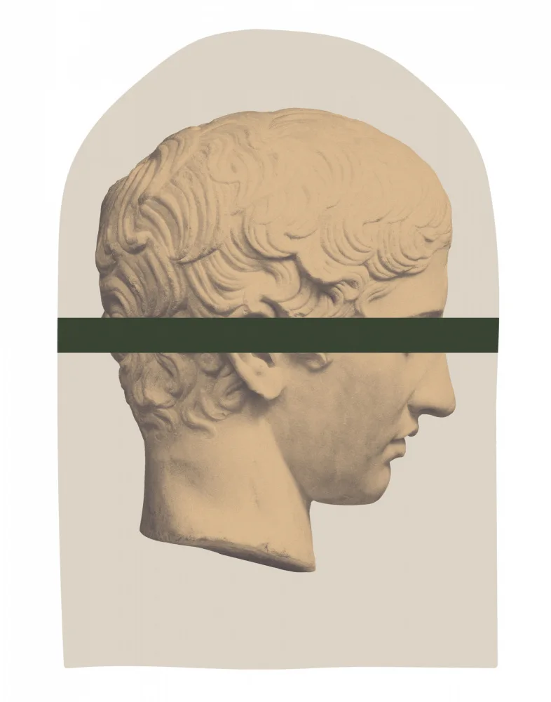 Art, Digital Grace: Ancientmanarchwhite Velikost11x14