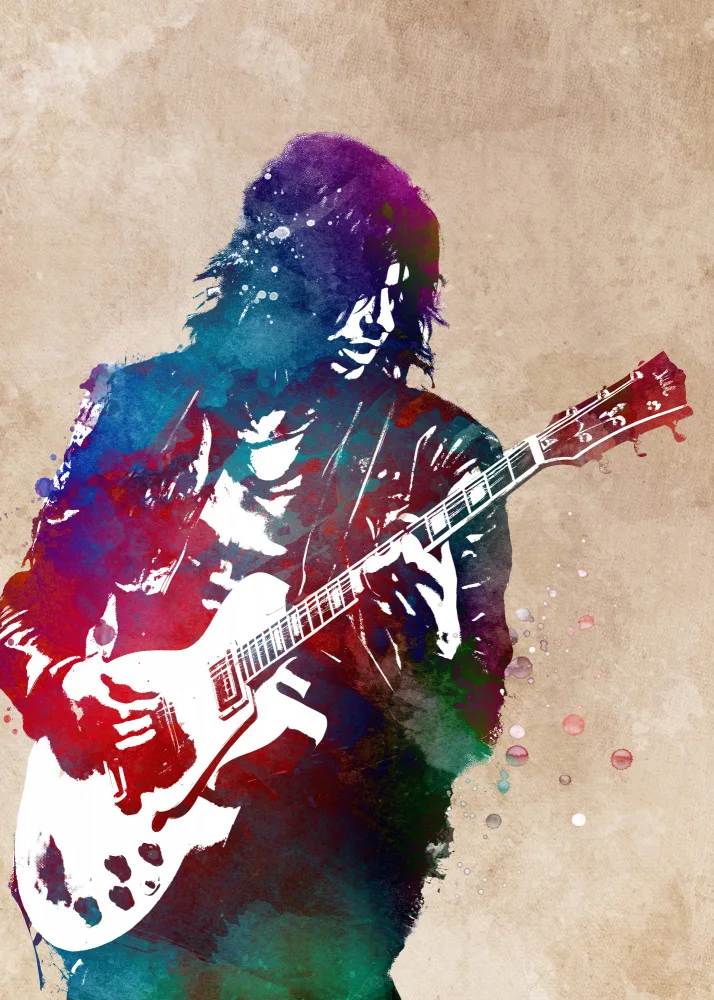 Jaszke, Justyna: Guitarist music art