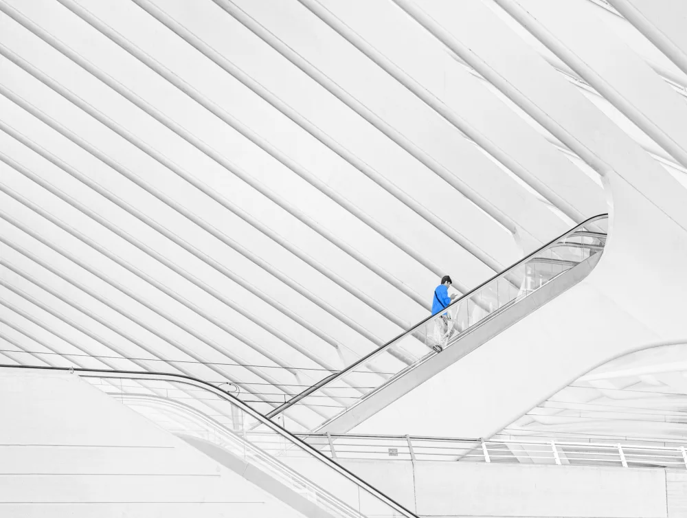 Ohlendorf, Anette: on the stairs