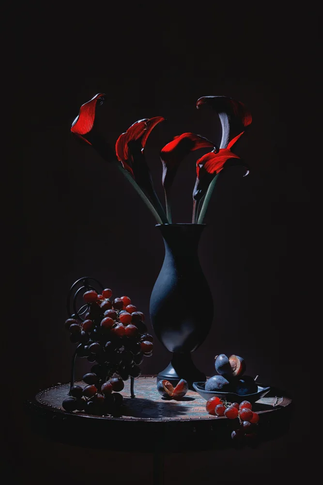 Jacobs, Lydia: Calla-Lilie und Traube