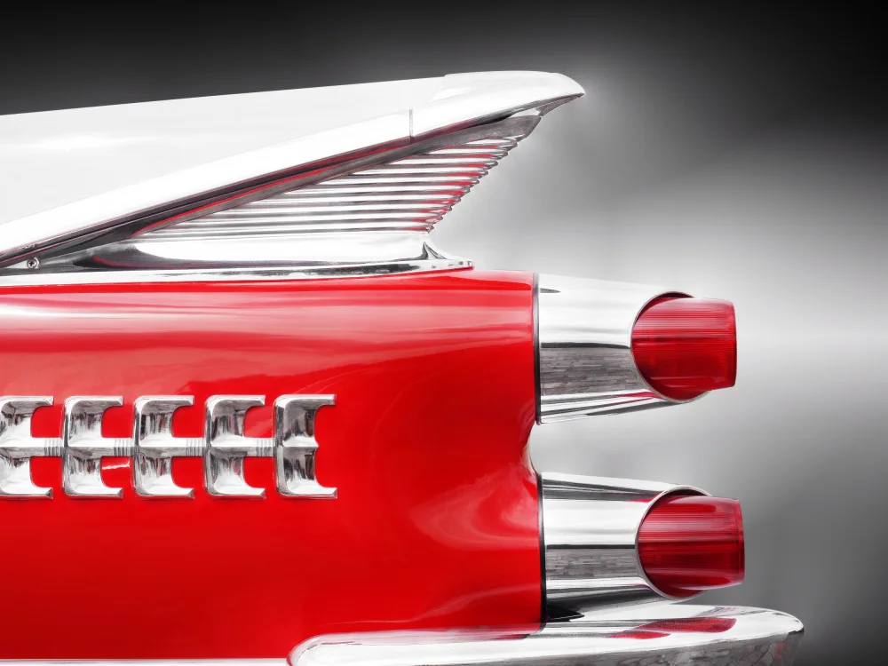 Gube, Beate: American classic car Coronet 1959 tail fin