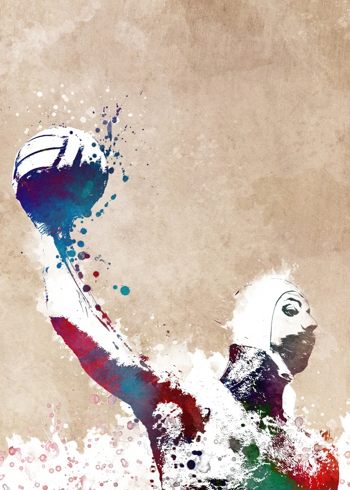 Jaszke, Justyna: Arte deportivo de waterpolo