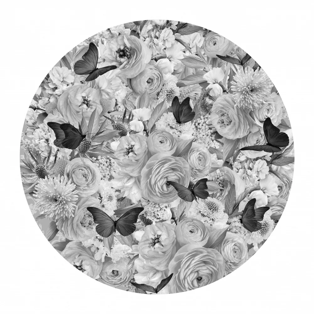 Skellern, Sue: Flores de caramelo en blanco y negro