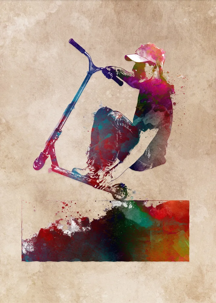 Jaszke, Justyna: Arte deportivo scooter