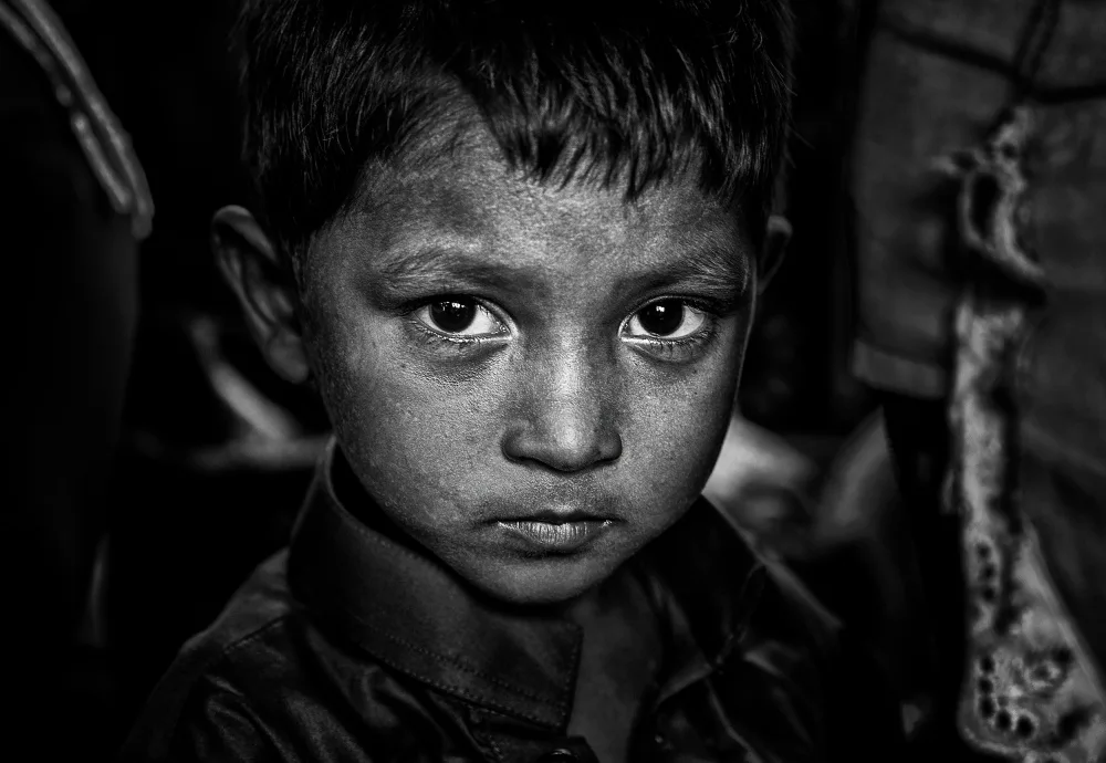 Garmendia, Inazio Joxe: Bambino rifugiato Rohingya.