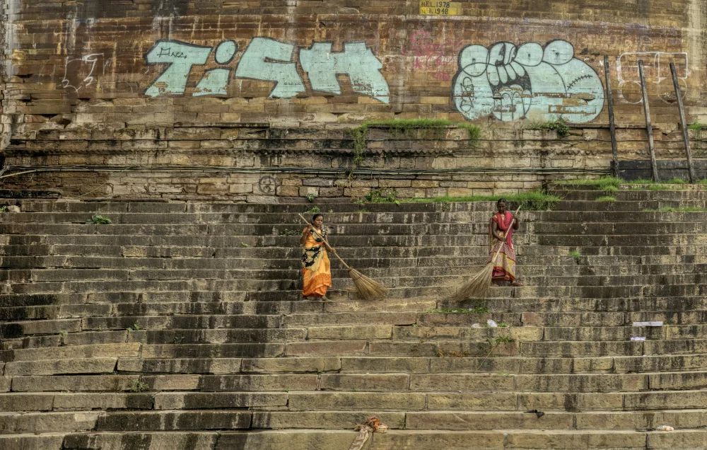 Gross, Benny: Varanasi Ghat