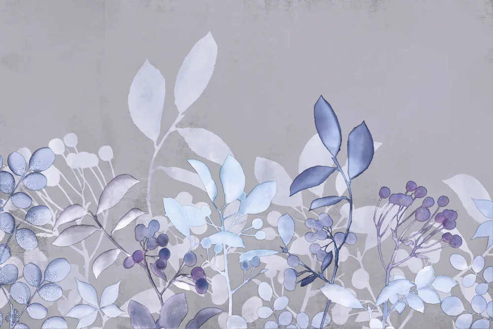 Haase, Andrea: Aquarelle Pastel Jardin Bleu