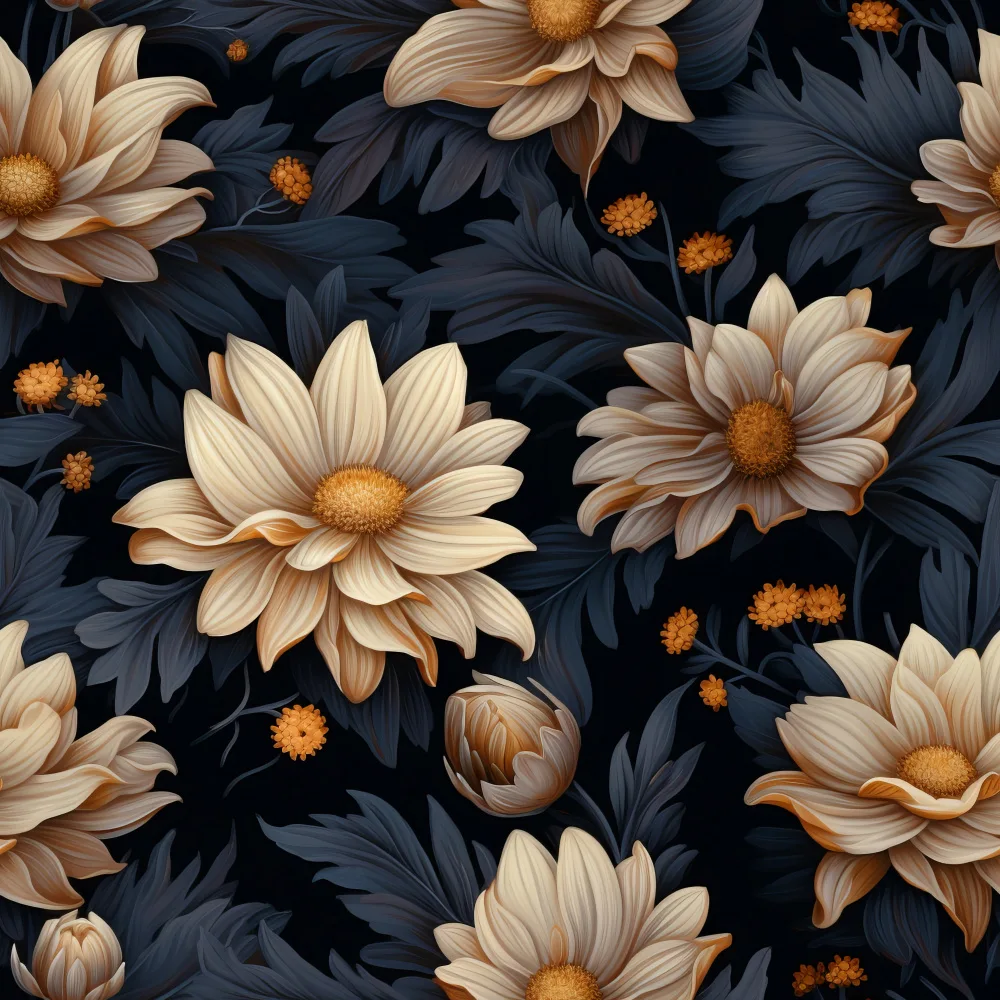 Paksoylu, Bilge: Dark Floral 1
