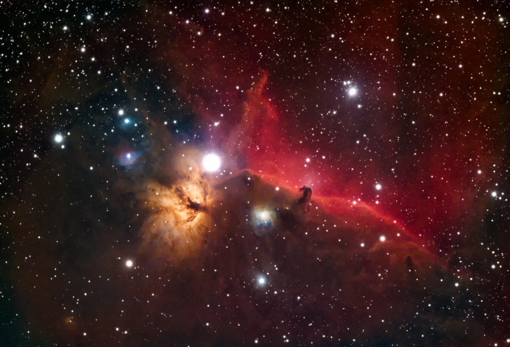 Jianshu: IC434 Horsehead &Flame Nebula