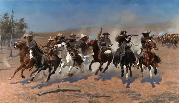 Remington, Frederic S.: Přestřelka