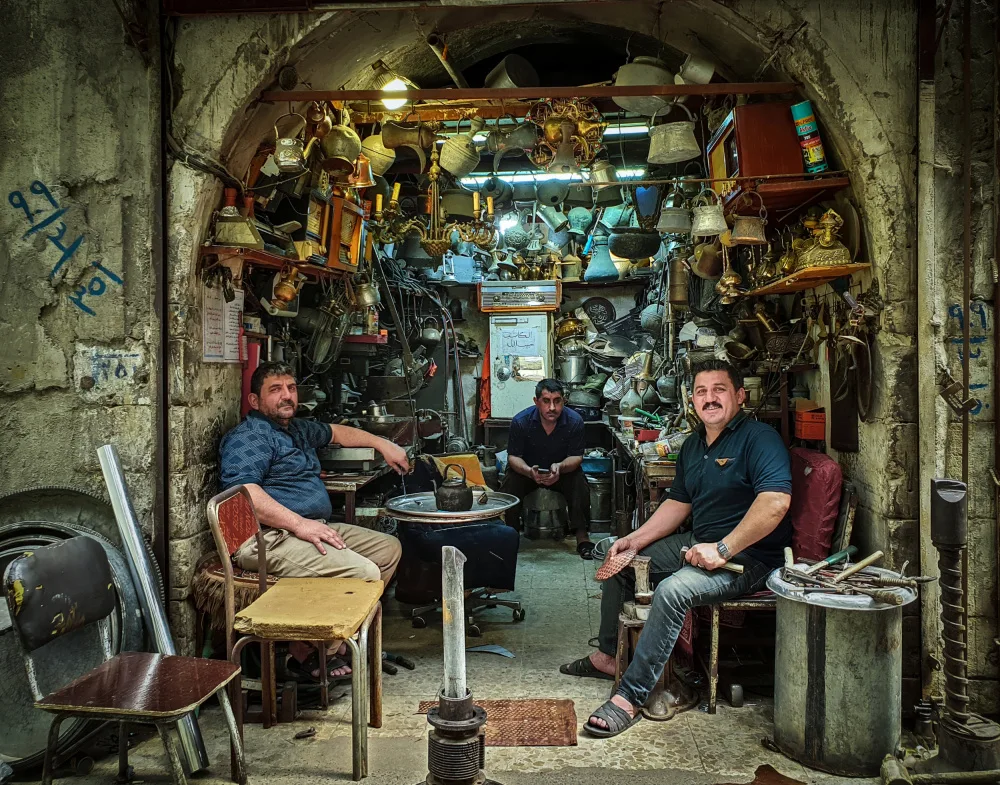 Alsofey, Bashar: The traditional coppersmith profession in the city of Mosul