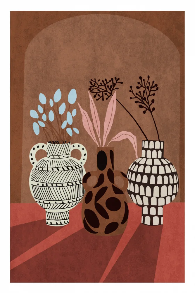 Tunaboylu, Emel: Blumenvase 5ratio 2x3 Druck von Bohonewart