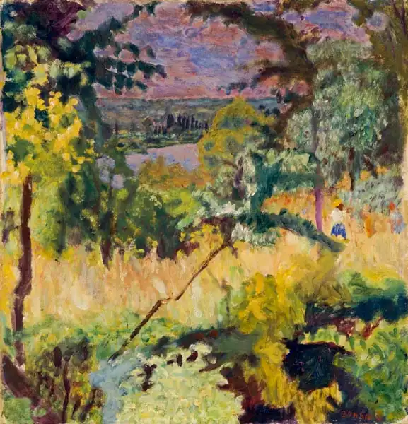 Bonnard, Pierre: Pohled na řeku, Vernon