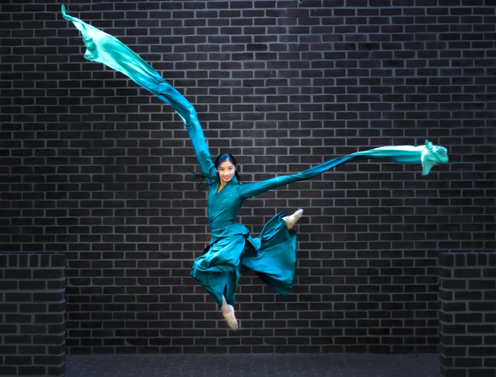 Wang, Catherine: Danza de manga larga - China