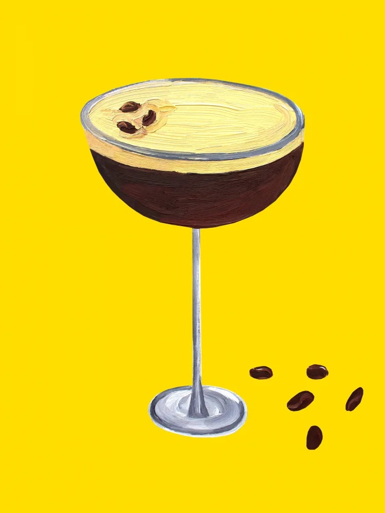 Straker, Alice: Espresso Martini Buttercup Gelb