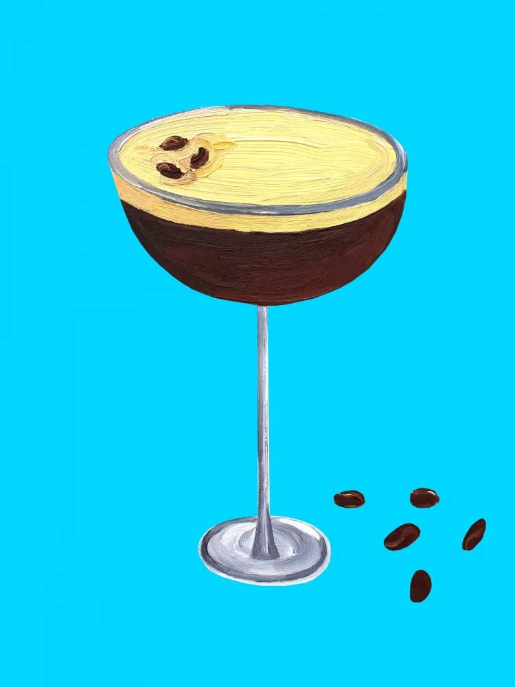 Straker, Alice: Espresso Martini Himmelblau