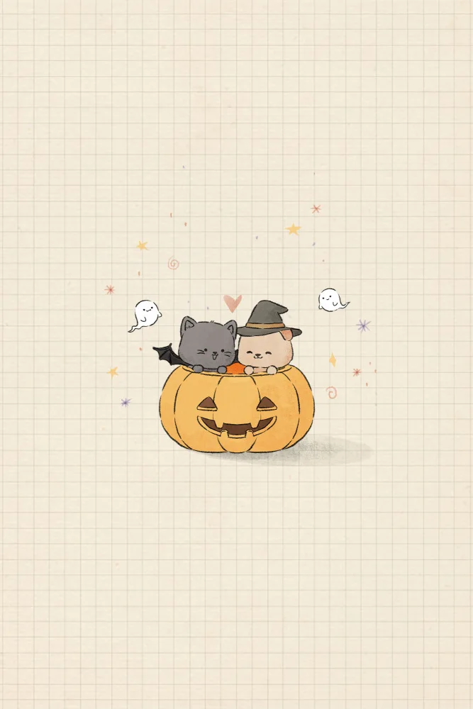Thai, Xuan: Gatto e cane ad Halloween