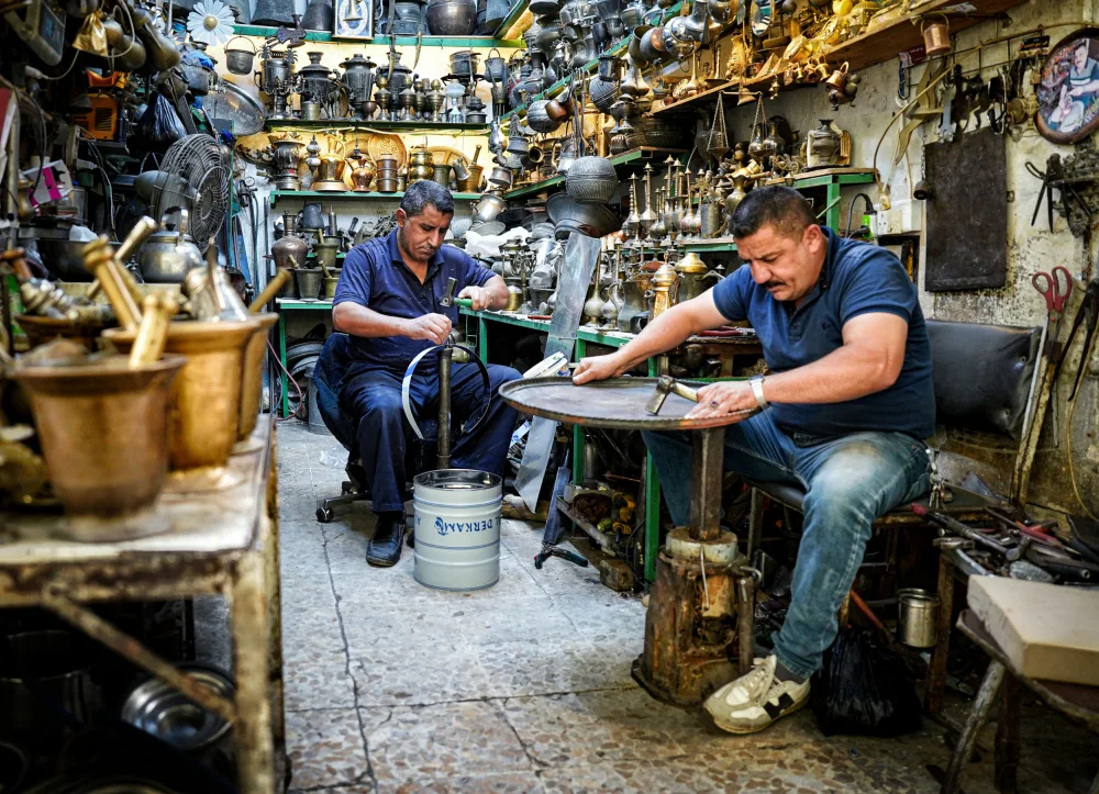 Alsofey, Bashar: The traditional coppersmith profession in the city of Mosul