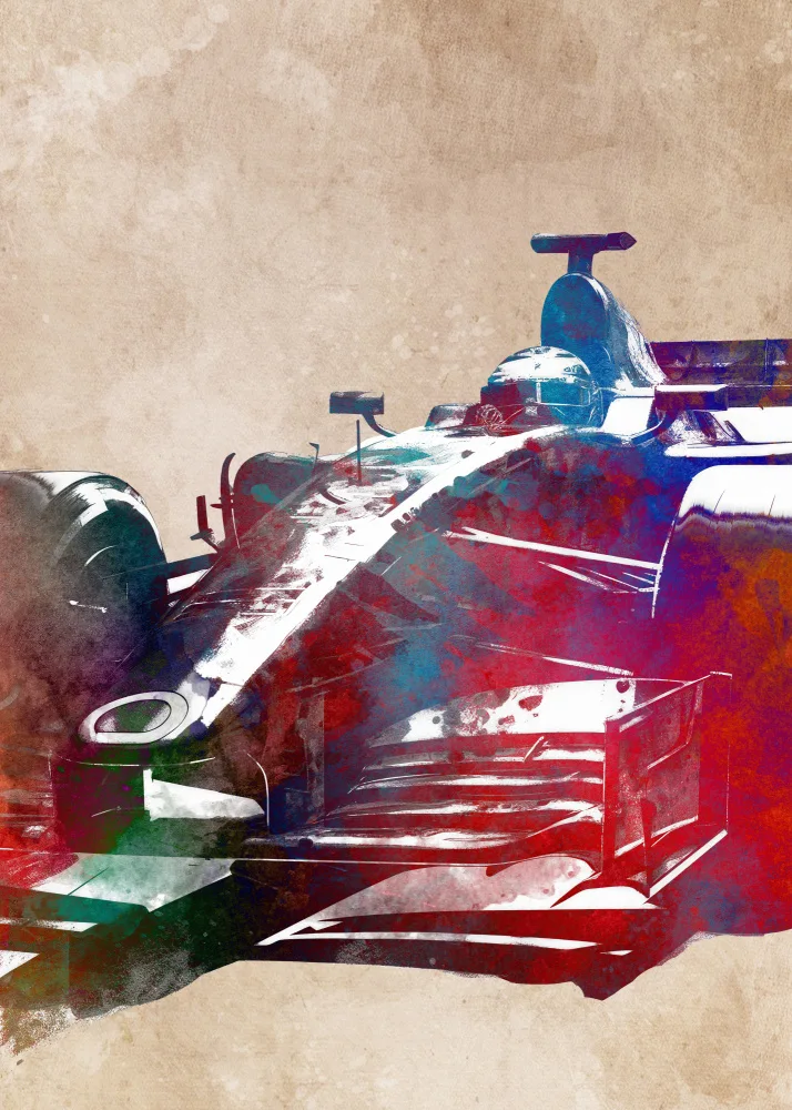 Jaszke, Justyna: Arte deportivo de carreras de autos #racing