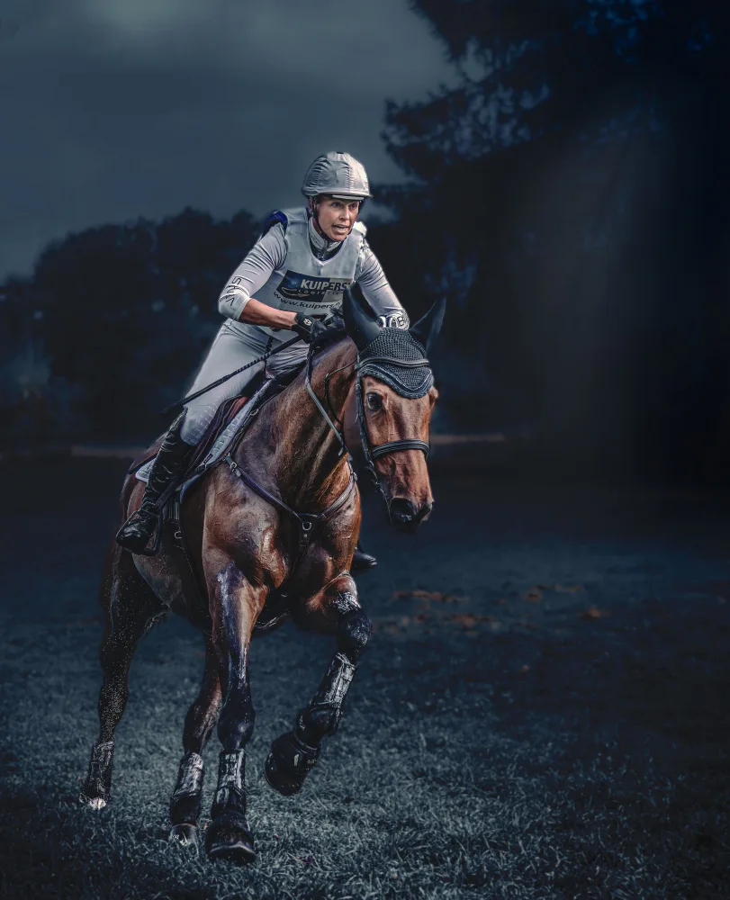 Horst, ter Gert: Amazone participating in Boekelo (NL) 2023 military event