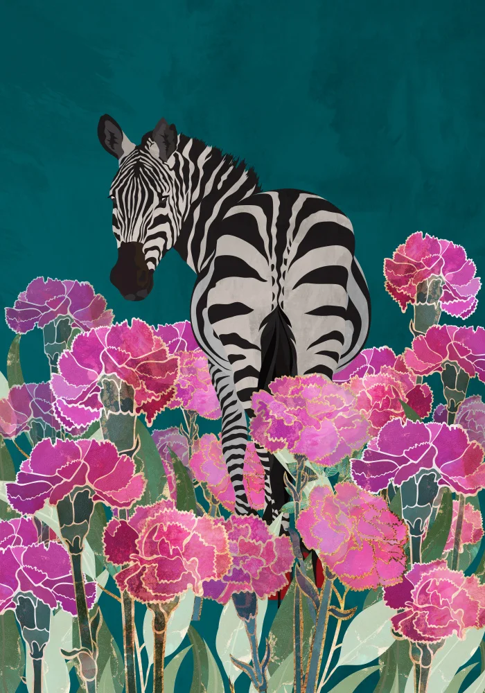 Manovski, Sarah: Zebra v poli květin