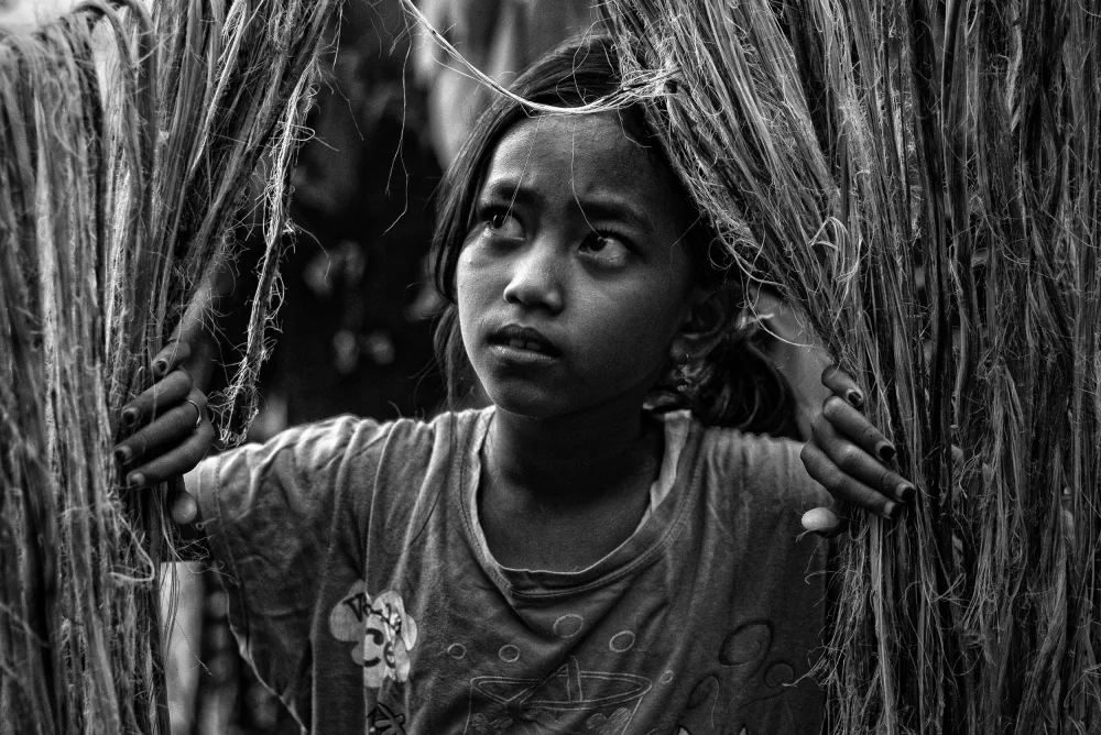 Act, Djeff: Retrato Kenaf Niña II