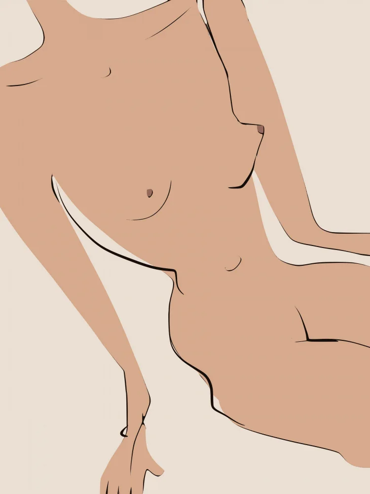 Dean, Little: Leaning Nude
