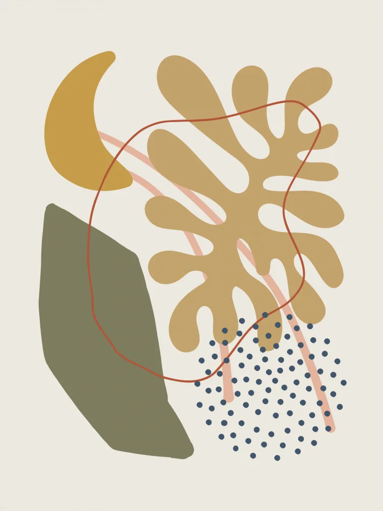 Dean, Little: Abstract Organic Shapes