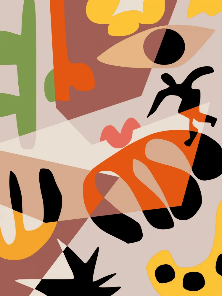 Dean, Little: Jumpy Abstract Collage