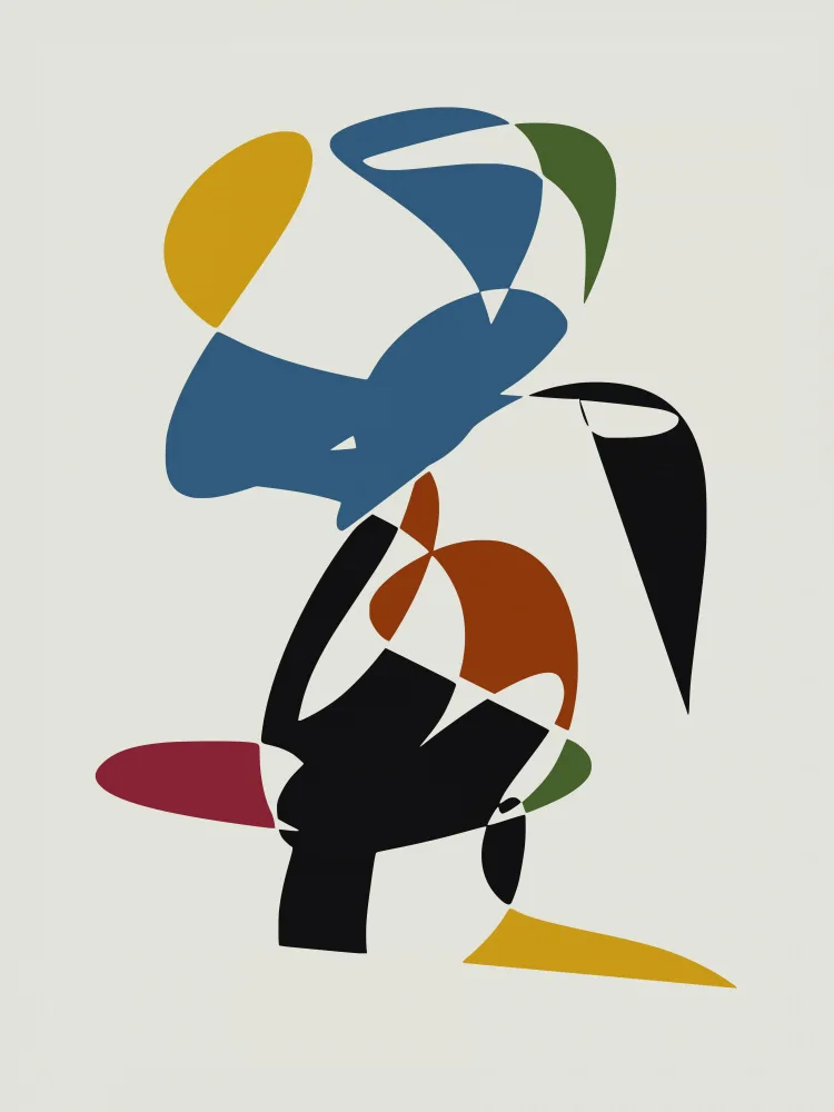 Dean, Little: Multicolor Abstract Warp