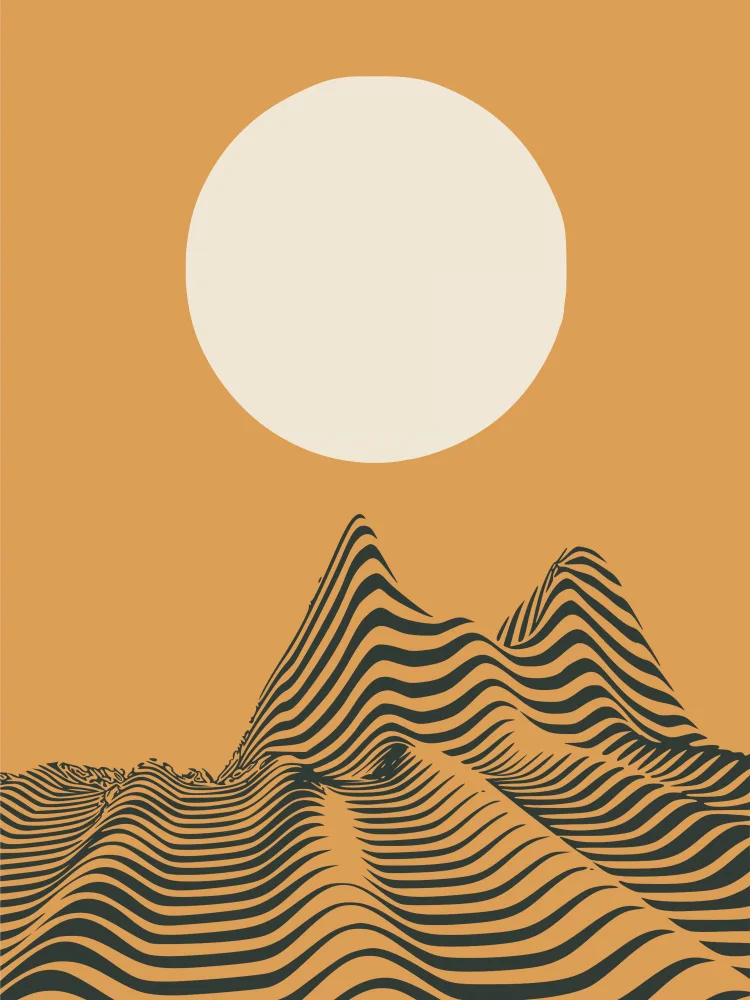 Dean, Little: Desert Sand Wave and Sun