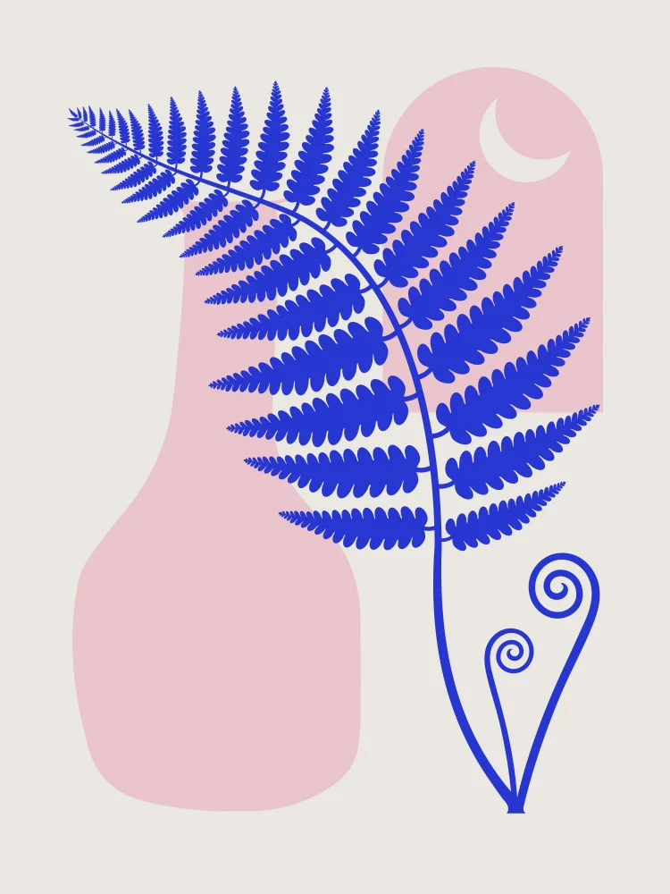 Dean, Little: Fougère et Vase