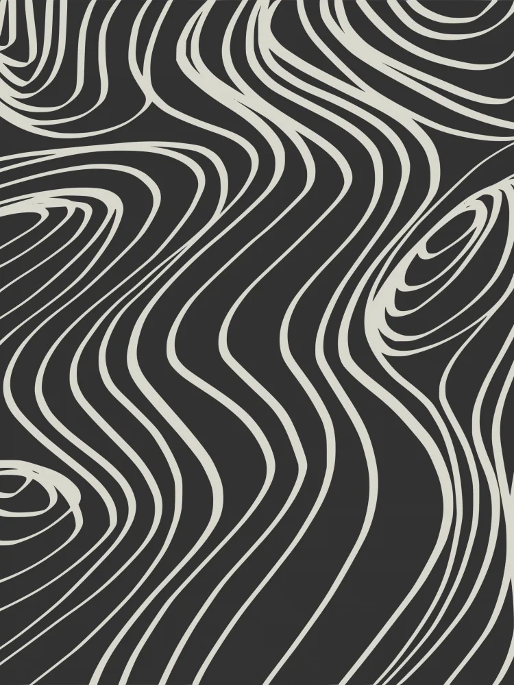 Dean, Little: Black and White Line Art Third