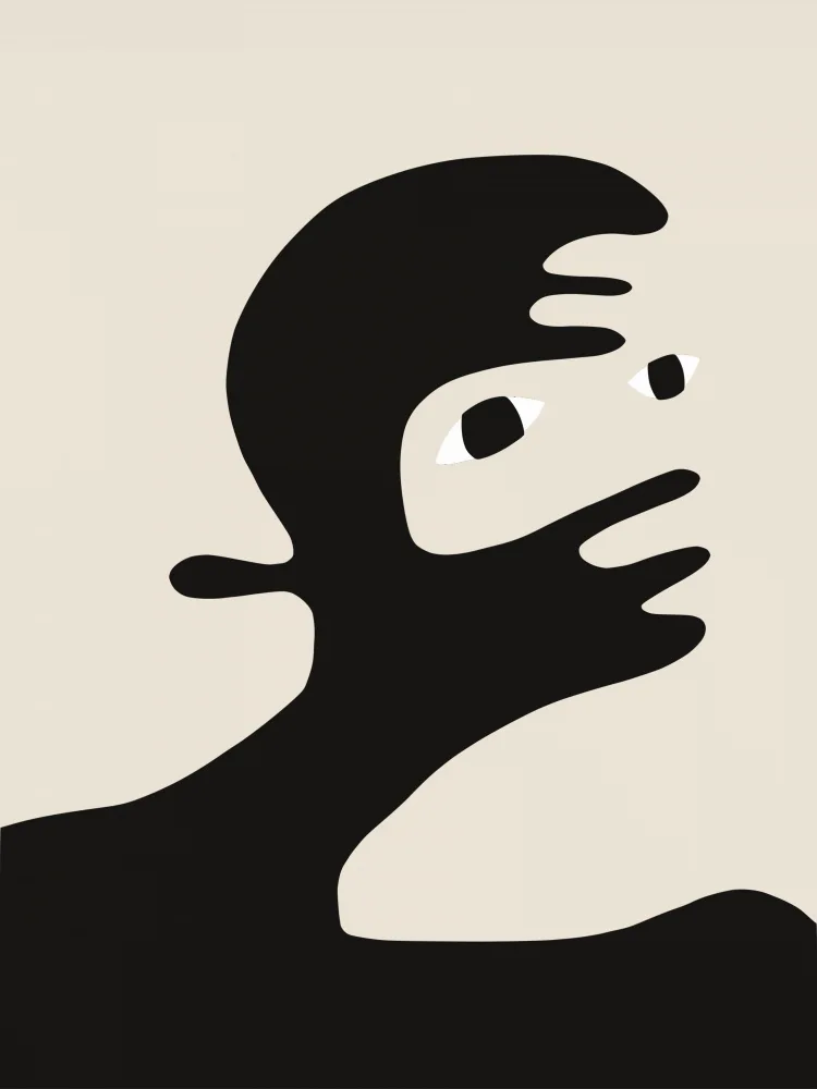 Dean, Little: Black Portrait Cut Out