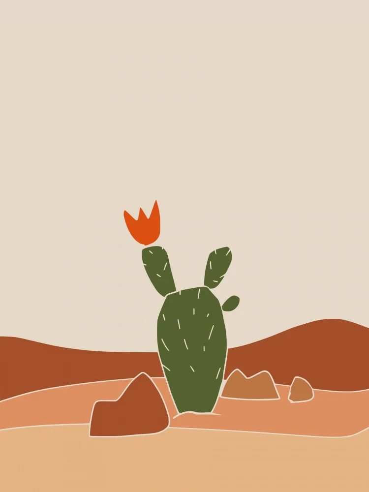 Dean, Little: Southwest Cactus Bloom