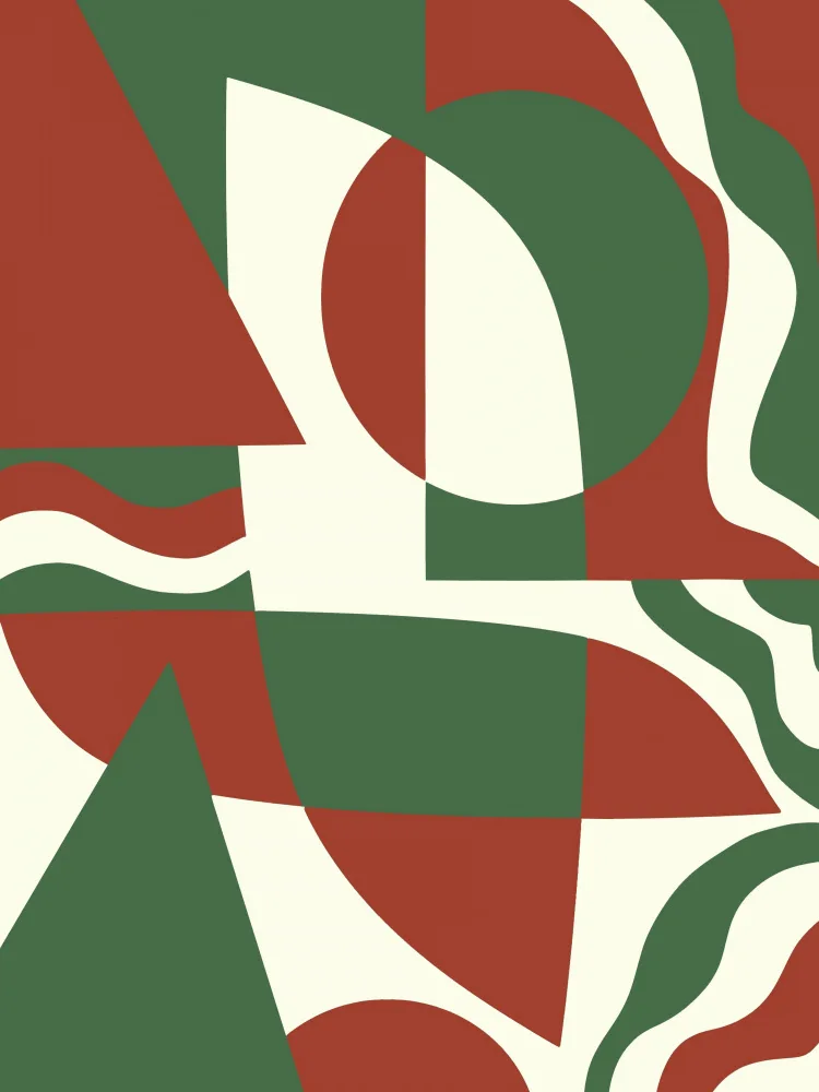 Dean, Little: Geometrical Red and Green
