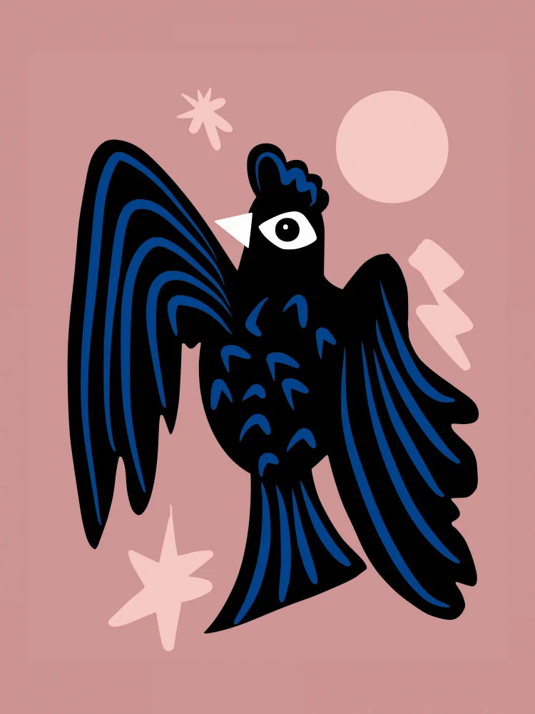 Dean, Little: Moon and Stars Raven