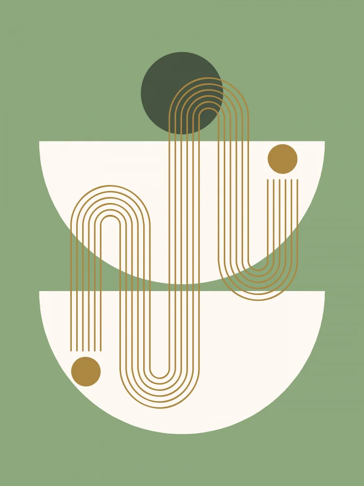 Dean, Little: Mid Century In Sage Green